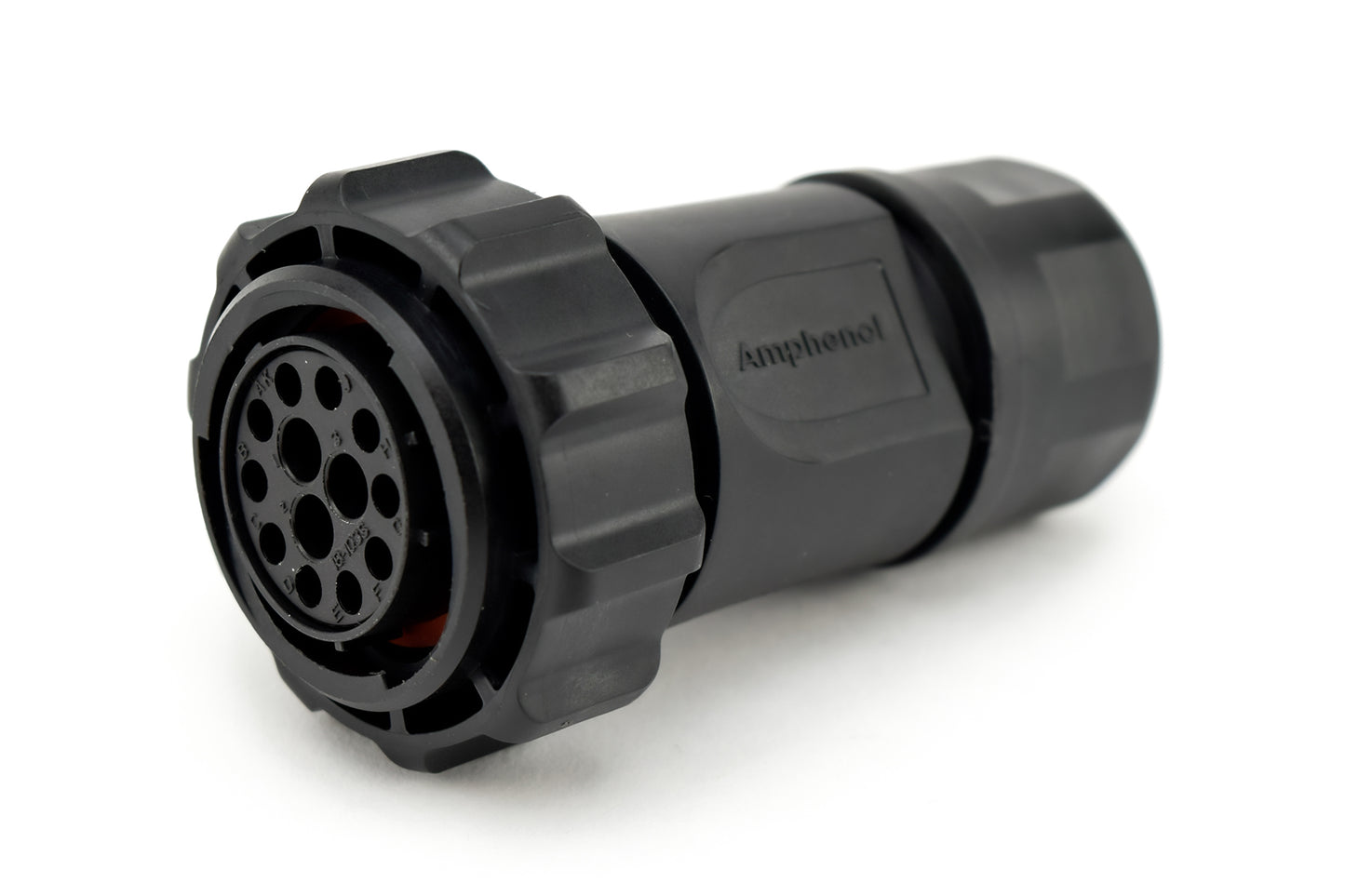 RTS6BS18N103S03-TW Plug, 13 (10+3 Coax) Position, Female, Shell Size 18, Silicone Seal, with Heavy-Duty Coupling Nut