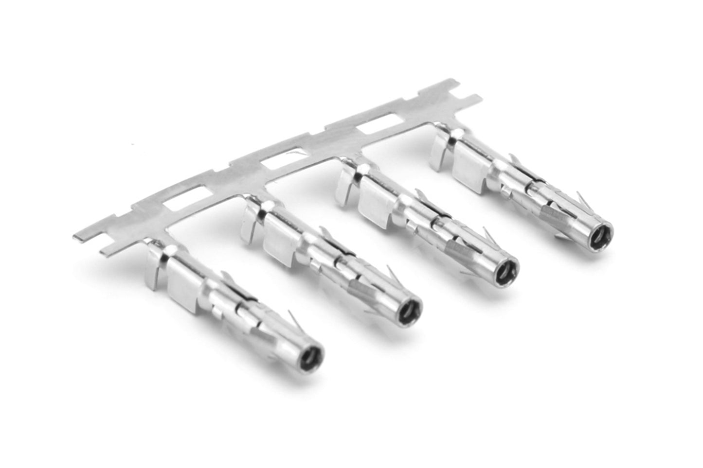 SS16M2T Socket Contact, Stamped, Size 16, Tin over Nickel, Wire Range .75-1.5mm², 16-14 AWG, with 3 Tangs