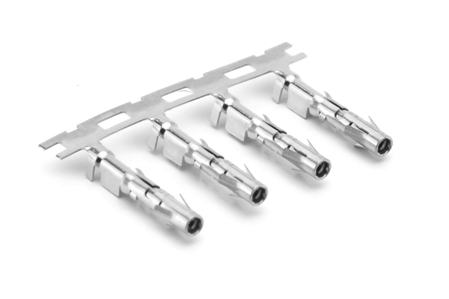 SS24M2T Socket Contact, Stamped, Size 16, Tin over Nickel, Wire Range .14-.25mm², 26-24 AWG, with 3 Tangs