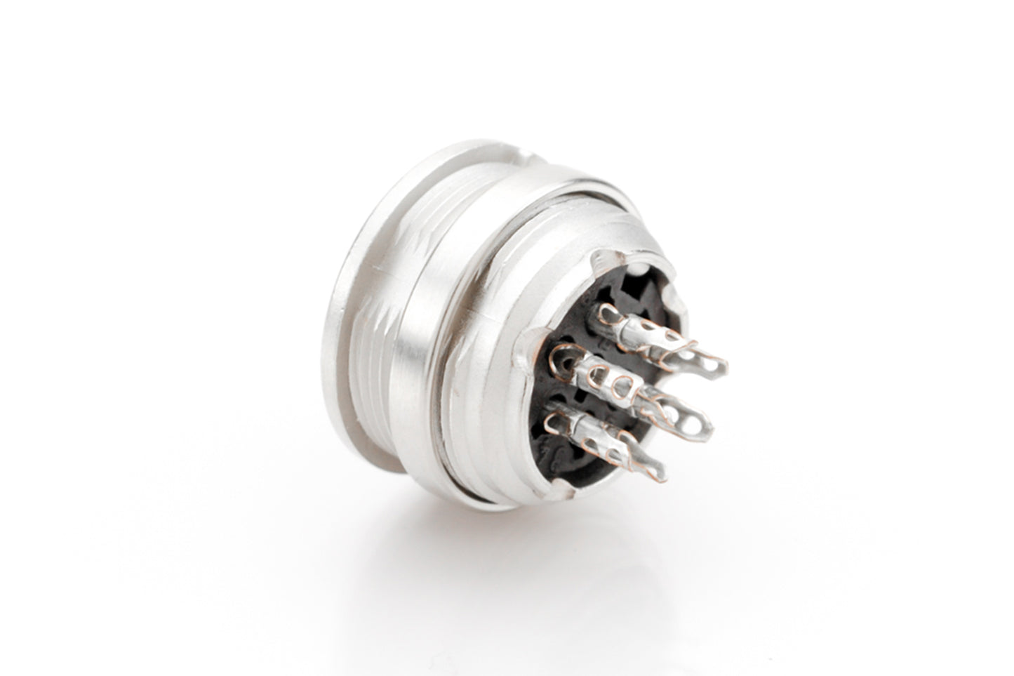T 3478 000 Front mounting female Connectors with ring nut (hex nut available upon request). Contacts included.