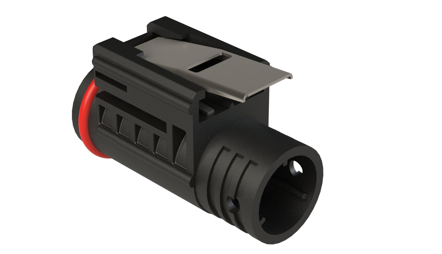 TM06-7S Plug, 7 Position, Female, Standard Latch, Contact size 20