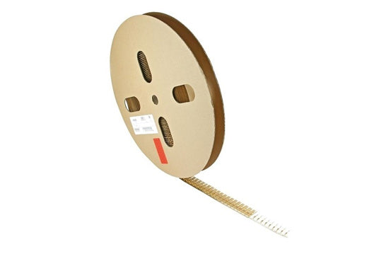 TN 01 016 0004 2 Stamped contacts on left-feeding reel for crimping machines. Pin style, standard version