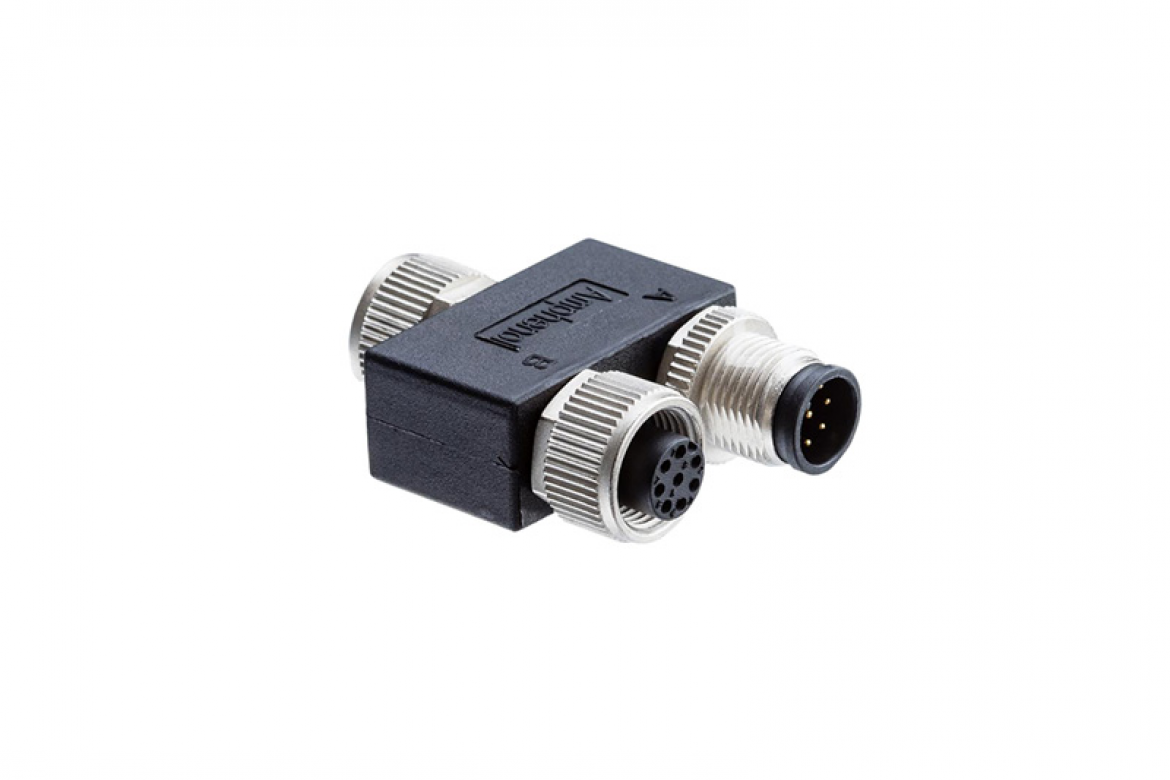 YA-A10M-A10F-A10F-01 Metric Circular Connector
