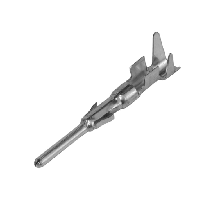 VN 01 016 0003 1 1.6mm silver pin (male) stamped single contacts in plastic bag. 100 pcs.