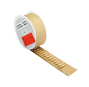 ZN 01 016 0002 2 1.6mm gold pin (male) stamped contacts on reel for hand crimping tools. 200 pcs.