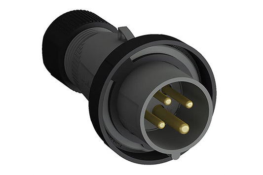 2CMA100314R1000 3P+E Male Industrial Plug, UL/CSA. Replaces Part# ABB420P7W. Comparable part no. ME420P7W, 420P7W, 420P7WLEV, HBL420P7W, AH420P7W, PS420P7W, 420P7W