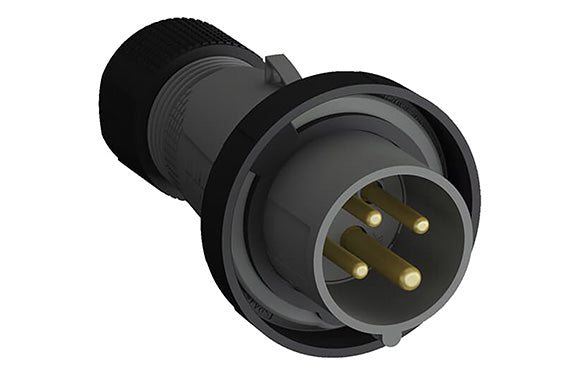 2CMA100336R1000 3P+E Male Industrial Plug, UL/CSA. Replaces Part# ABB430P7W. Comparable part no. ME430P7W, 430P7W, 430P7WLEV, HBL430P7W, AH430P7W, PS430P7W, 430P7W