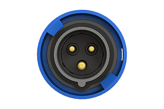 2CMA101072R1000 2P+E Industrial Plug. Replaces Part# 216EP6W