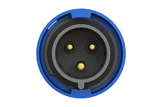 2CMA101095R1000 2P+E Industrial Plug. Replaces Part# 232EP6W