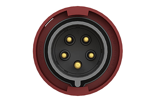 2CMA101112R1000 3P+N+E Industrial Plug. Replaces Part# 432EP6W