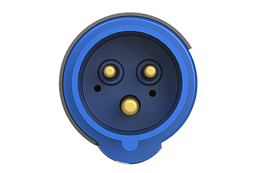 2CMA101947R1000 2P+E Industrial Plug. Replaces Part# 216EP6