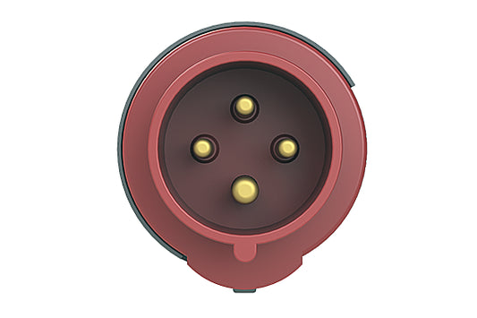 2CMA101956R1000 3P+E Industrial Plug. Replaces Part# 316EP6