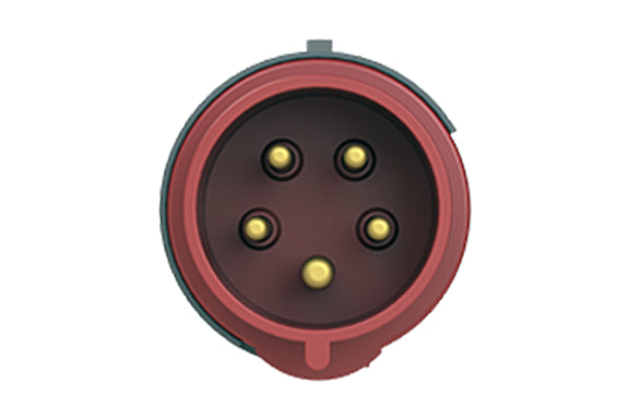 2CMA101995R1000 3P+N+E Industrial Plug. Replaces Part# 432EP6