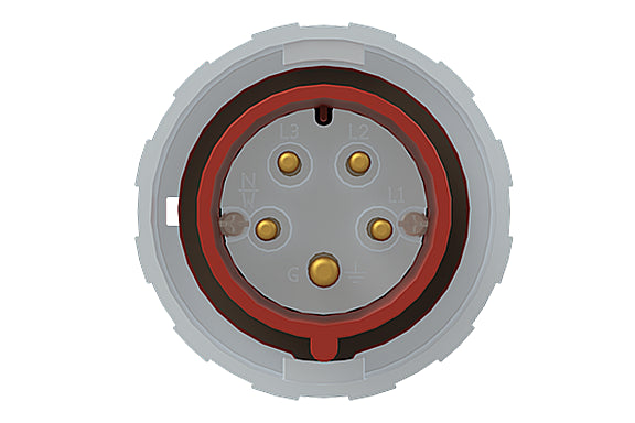 2CMA166494R1000 3P+N+E Industrial Plug. Replaces Part# 416P6W. Comparable part no. GW60031H, 0152-6, S51S35, 210589, 219, 218.1637, 477423, PEW 1665 SV, PV416-6S