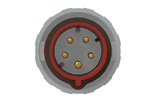 2CMA166524R1000 3P+N+E Industrial Plug. Replaces Part# 432P6W. Comparable part no. GW60042H, 0252-6, S52S35, 210607, 239, 218.3237, 477426, PEW 3265 SV, PV432-6S