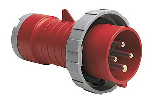 2CMA166738R1000 3P+E Industrial Plug. Replaces Part# 332P6W. Comparable part no. GW60041H, 0242-6, S42S35, 210601, 239406, 218.3236, 477416, PEW 3264 SV, PV332-6S
