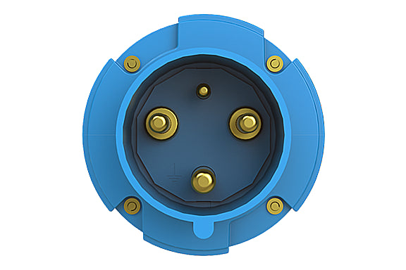 2CMA166742R1000 2P+E Industrial Plug. Replaces Part# 263P6