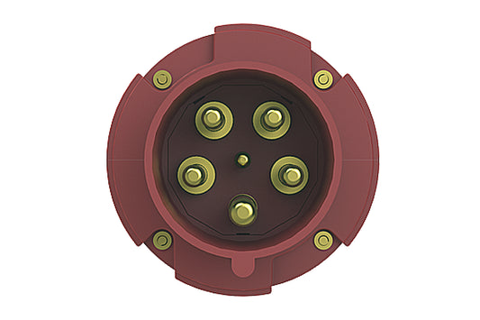 2CMA166764R1000 3P+N+E Industrial Plug. Replaces Part# 463P6