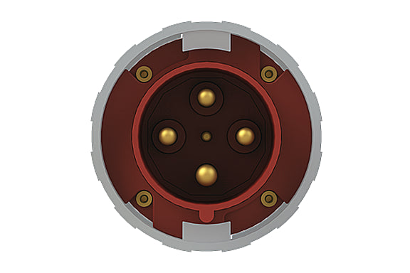 2CMA166816R1000 3P+E Industrial Plug. Replaces Part# 3125P6W. Comparable part no. GW60060, 044-6, S44S35, 3195, 279406, 218.12536, 249538, PEW 12564 SV, PV3125-6S