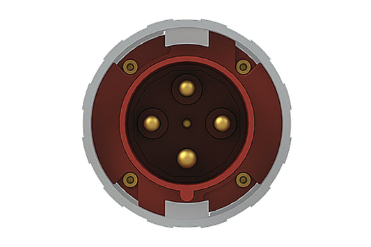 2CMA166816R1000 3P+E Industrial Plug. Replaces Part# 3125P6W. Comparable part no. GW60060, 044-6, S44S35, 3195, 279406, 218.12536, 249538, PEW 12564 SV, PV3125-6S