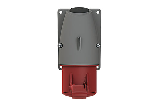 2CMA193130R1000 3P+E Wall Mounted Socket Outlet. Replaces Part# 332RS6. Comparable part no. GW62492, 124-6, D42S31, 11646, 130406, 513.3256T, 508236, PE 3264 PP, UI332-6S-RU