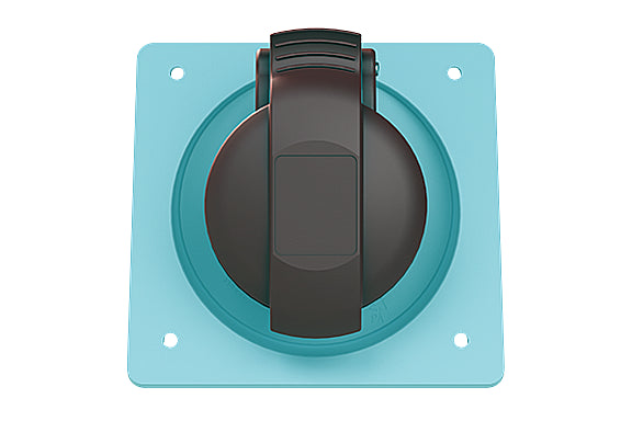 2CMA193235R1000 3P+N+E Panel Mounted Socket Outlet, Unified Flange, Angled. Replaces Part# 416RAU6. Comparable part no. GW62210H, 415-6, F51S333, 1227, 510, 412.1667, 488146, PE 1665 PI, UIS416-6S