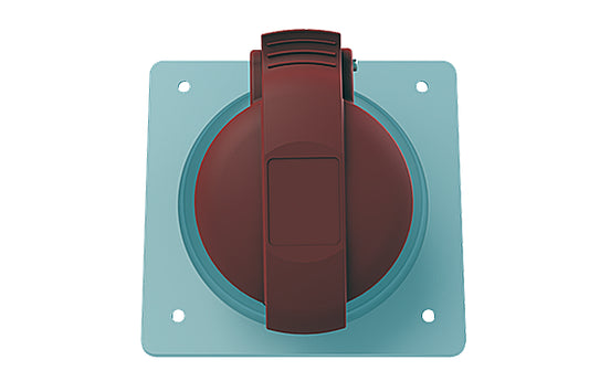 2CMA193283R1000 3P+N+E Panel Mounted Socket Outlet, Unified Flange, Angled. Replaces Part# 432RAU6. Comparable part no. GW62221H, 425-6, F52S333, 1239, 530, 412.3267, 488246, PE 3265 PI, UIS432-6S