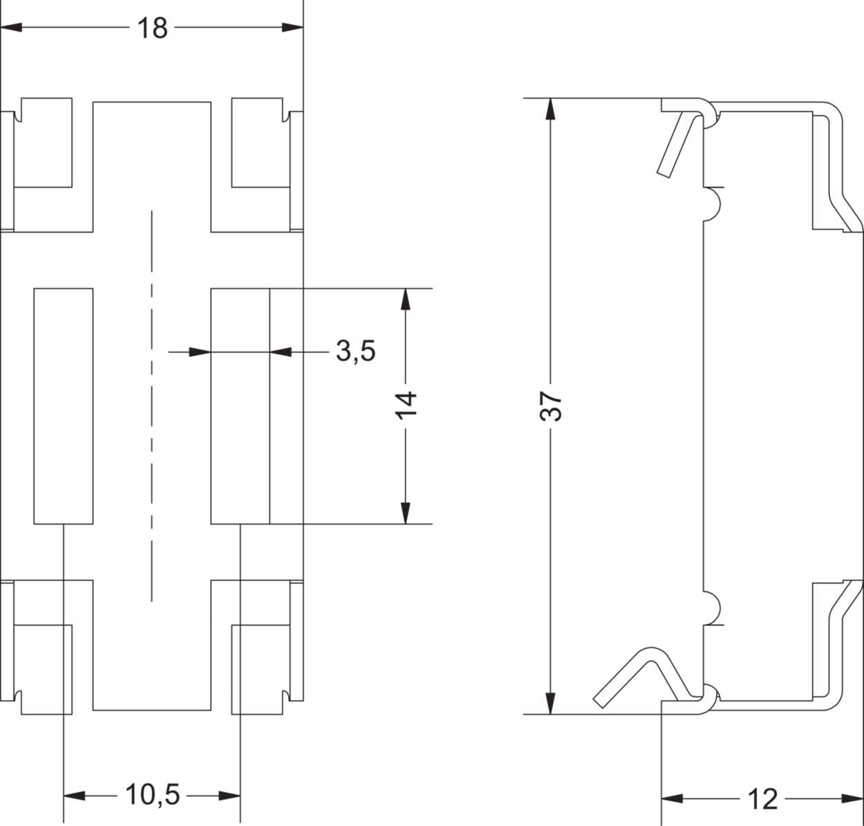 330088.001 Cabinet|Accessories|EMC|Locking element
