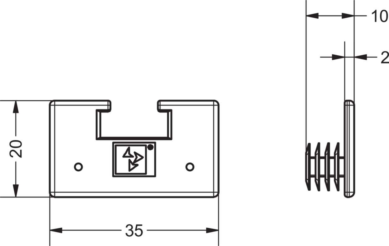 380093.001 Cabinet|Accessories|Plastic parts|Edge protection