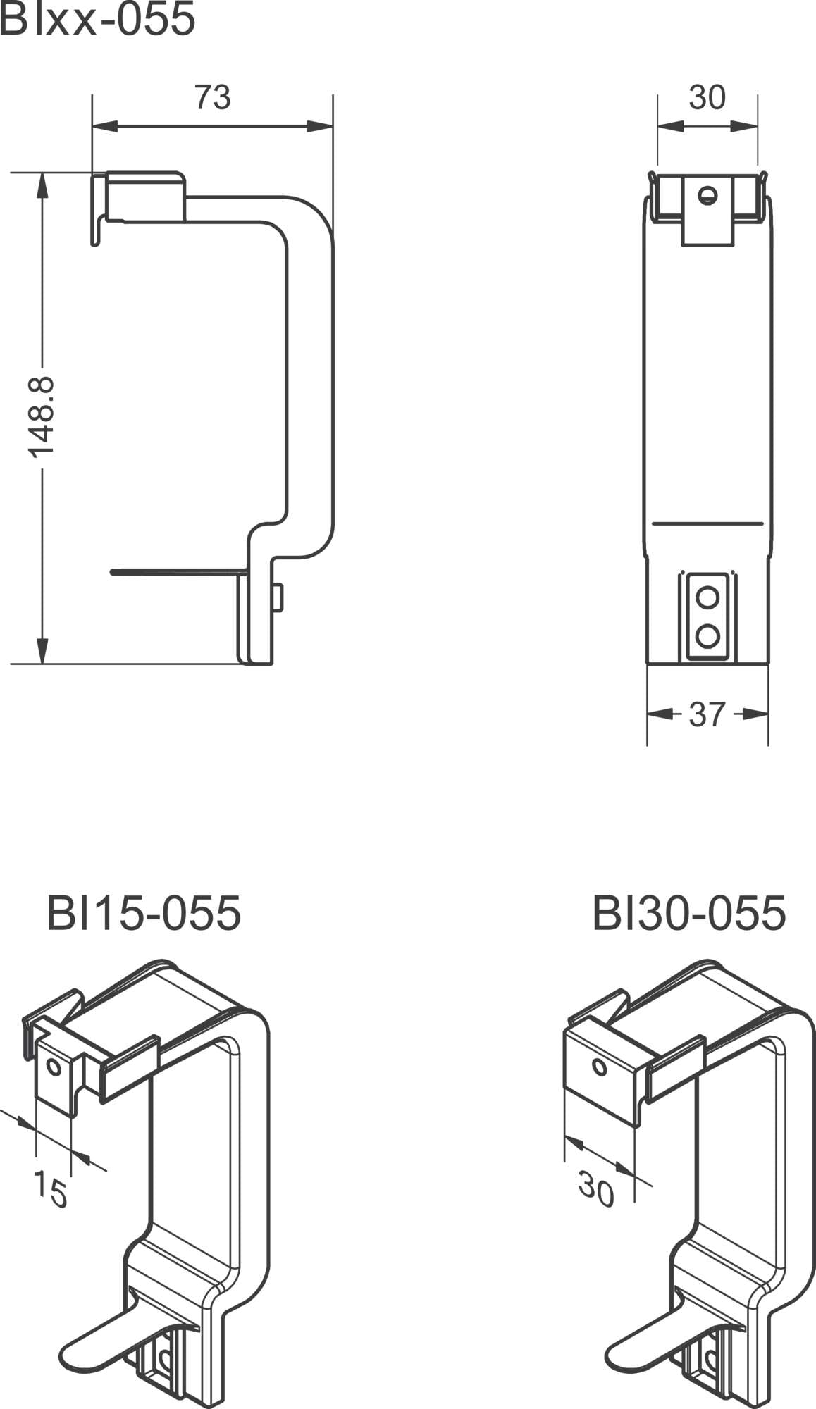 380229.002 Cabinet|AirSTREAM|Aluminium bracket|B√ºgel + Iso SR032
