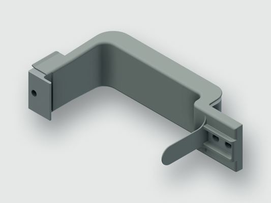 380229.002 Cabinet|AirSTREAM|Aluminium bracket|B√ºgel + Iso SR032