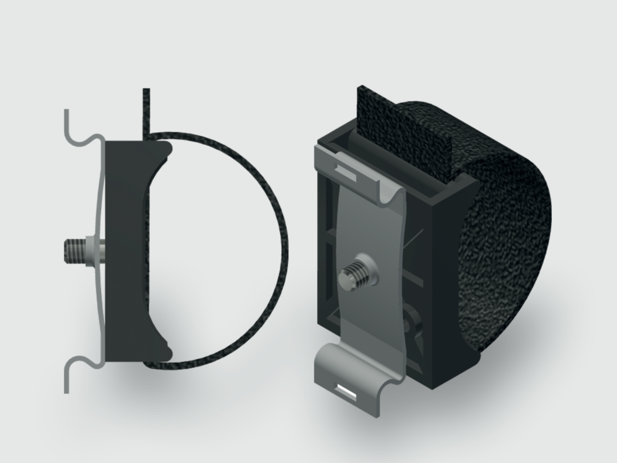 380251.001 Cabinet|Accessories|Plastic parts|hook and loop