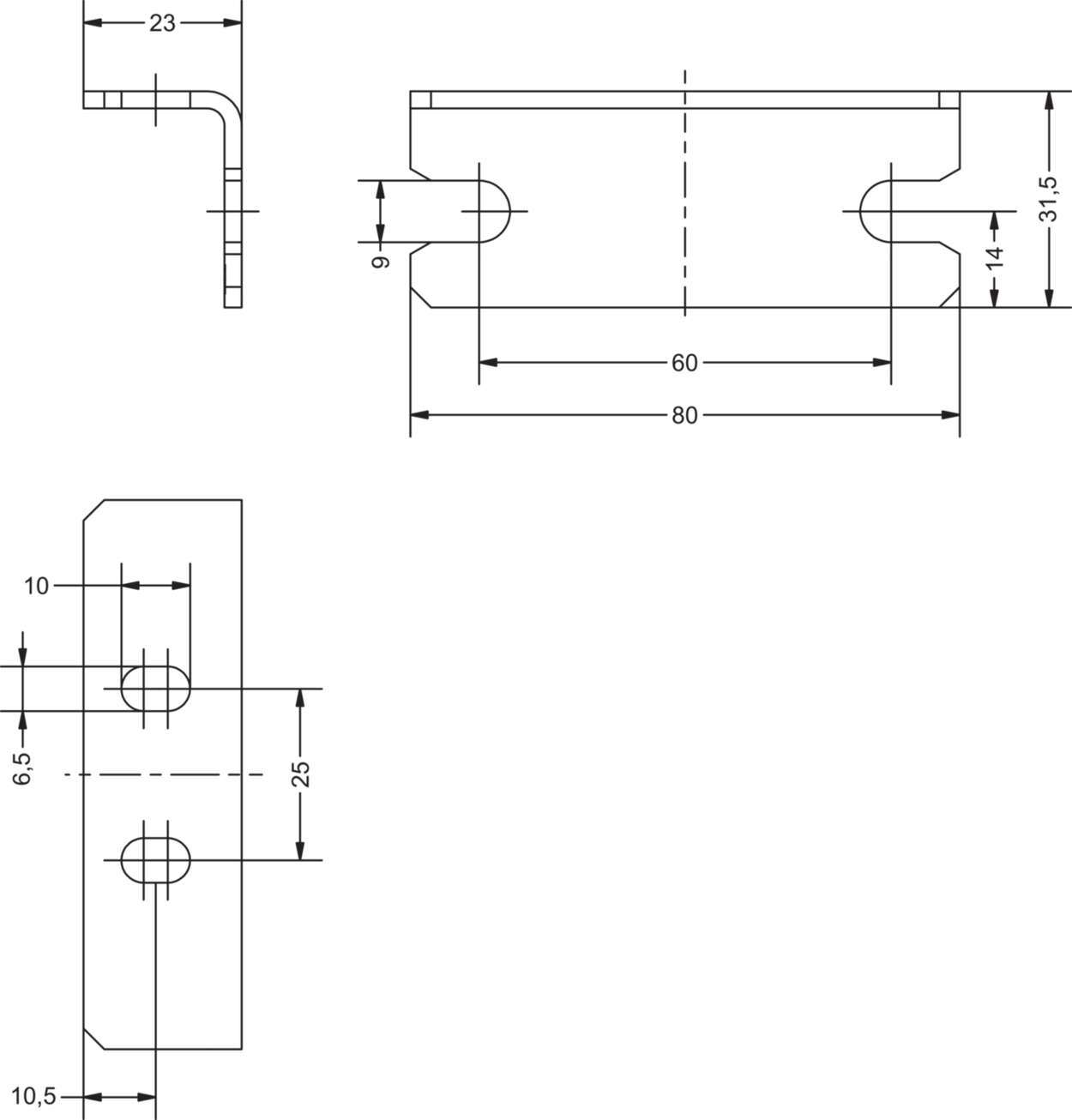 380685 Cabinet|Accessories|Mounting part|Adapter angle