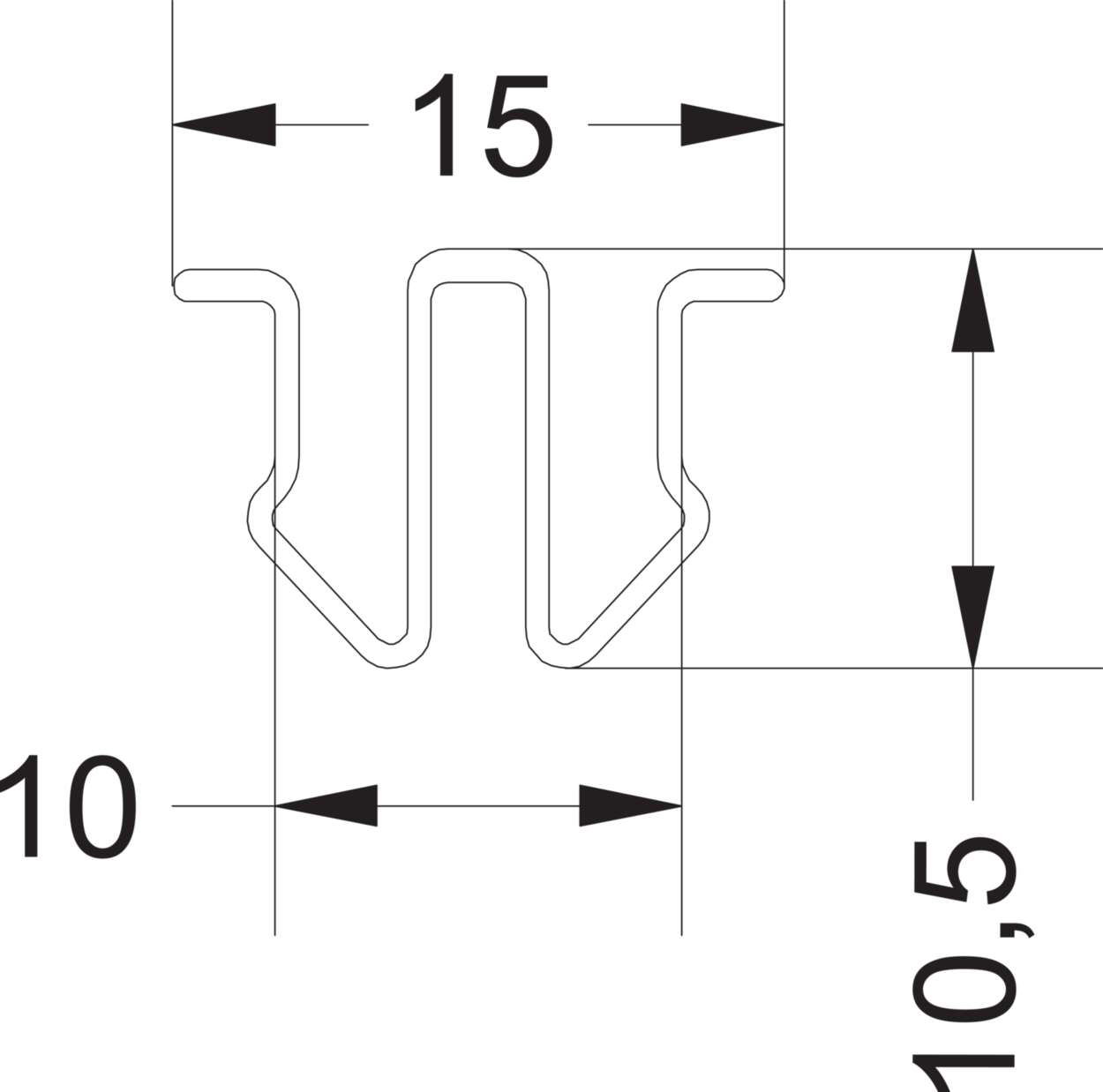 380800.2 Cabinet|Accessories|Plastic parts|Comb