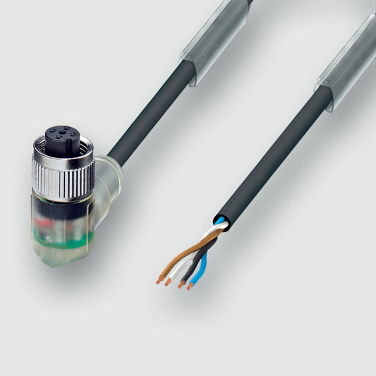 469050 Actuator Sensor cable assembly|Actuator Sensor cable extrusion|M 12 Connection cable|M 12 Connection cable