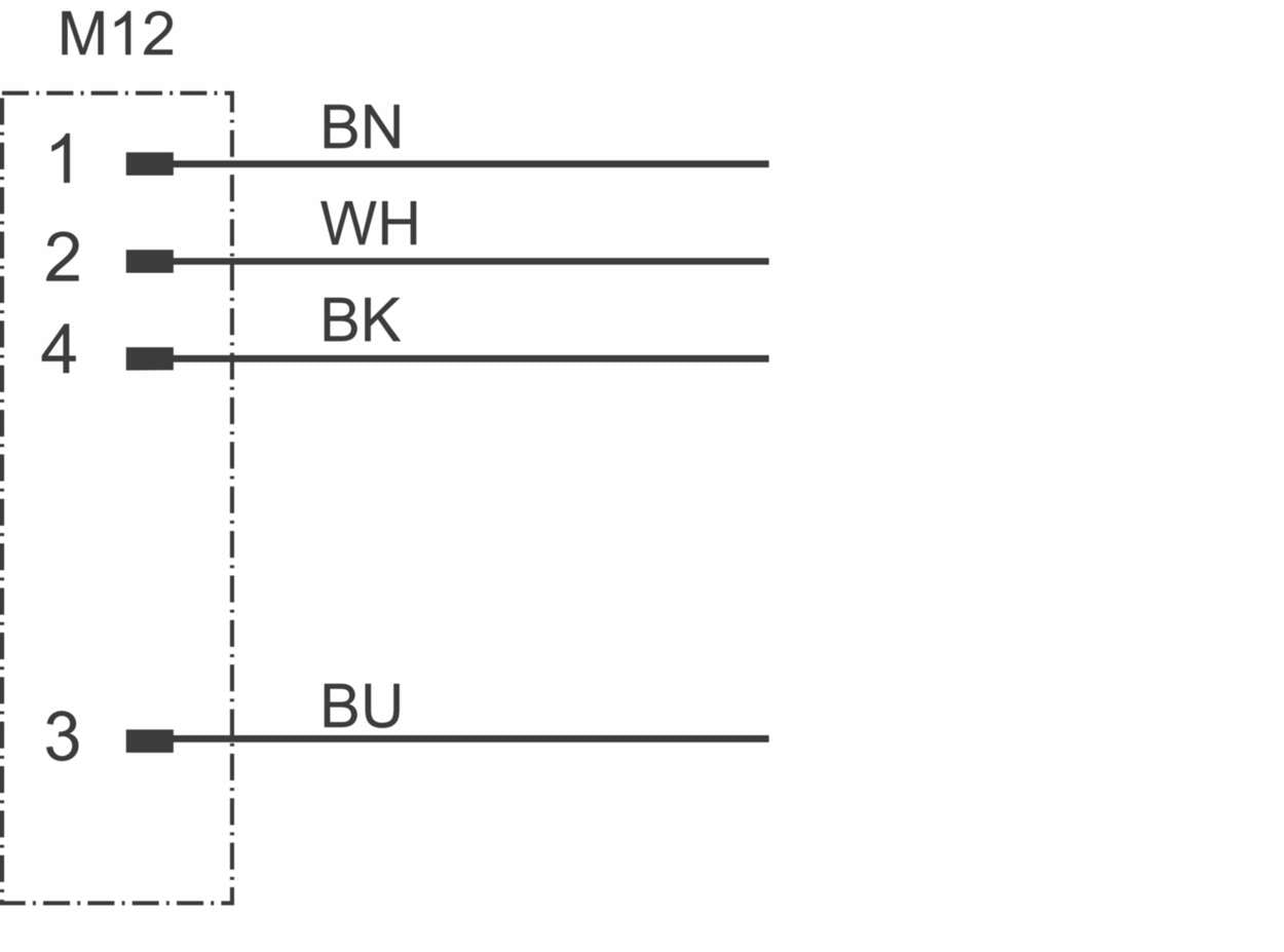 472050 Actuator Sensor cable assembly|Actuator Sensor cable extrusion|M 12 Connection cable|M 12 Connection cable