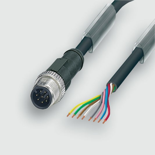 482100 Actuator Sensor cable assembly|Actuator Sensor cable extrusion|M 12 Connection cable|M 12 Connection cable