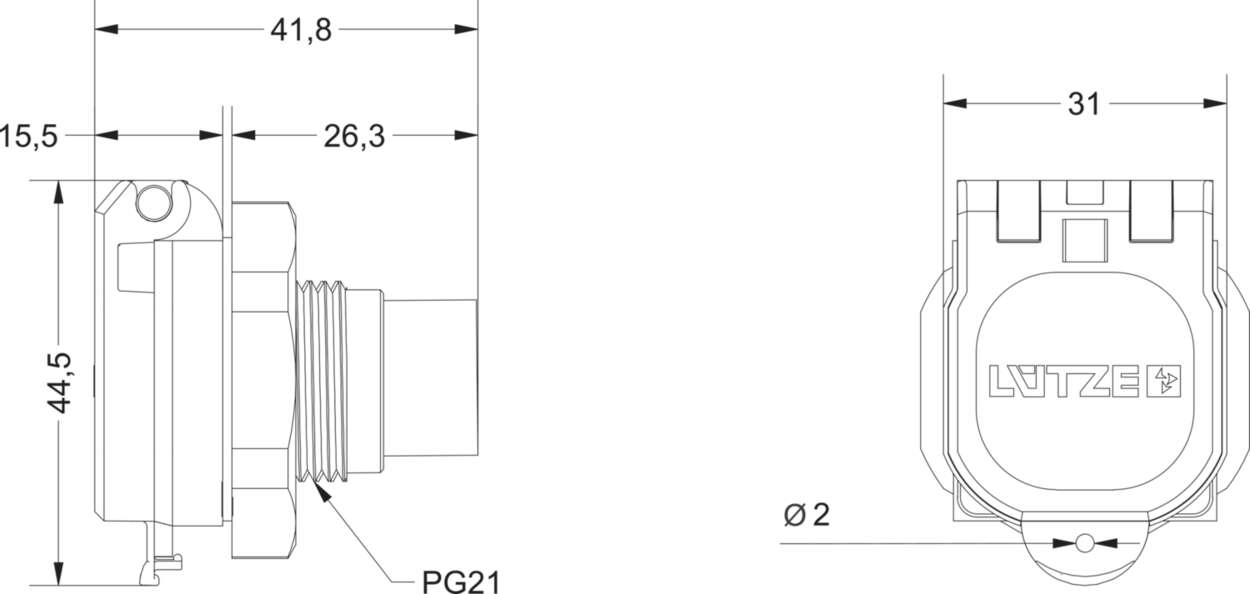 493077 Actuator Sensor cable assembly|Panel connector|Interface module|Interface module