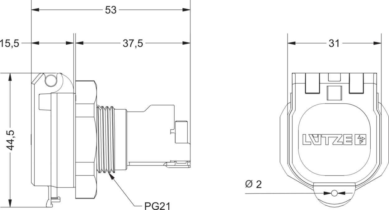 493081.015 Actuator Sensor cable assembly|Panel connector|Interface module|Interface module