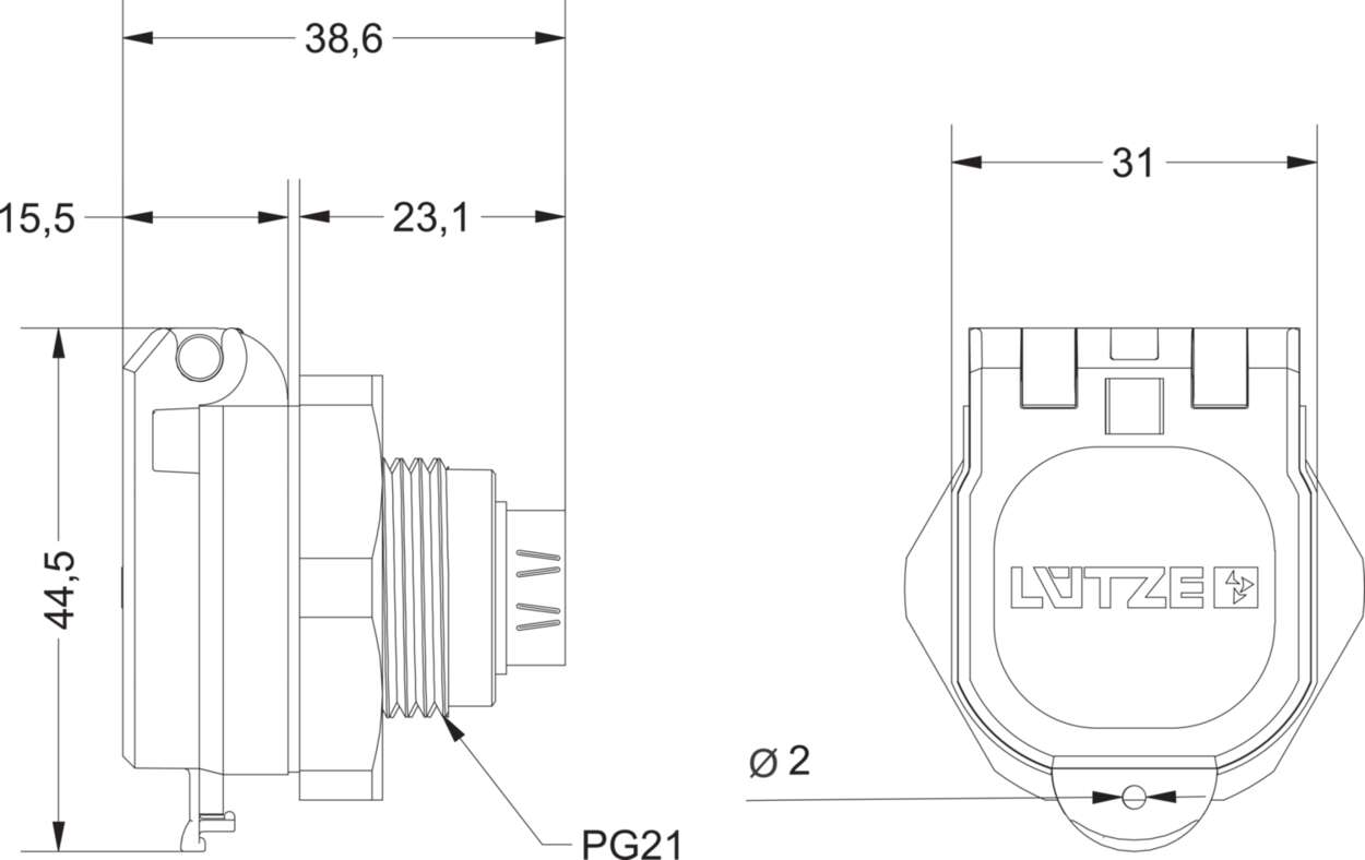 493090 Actuator Sensor cable assembly|Panel connector|Other|Other