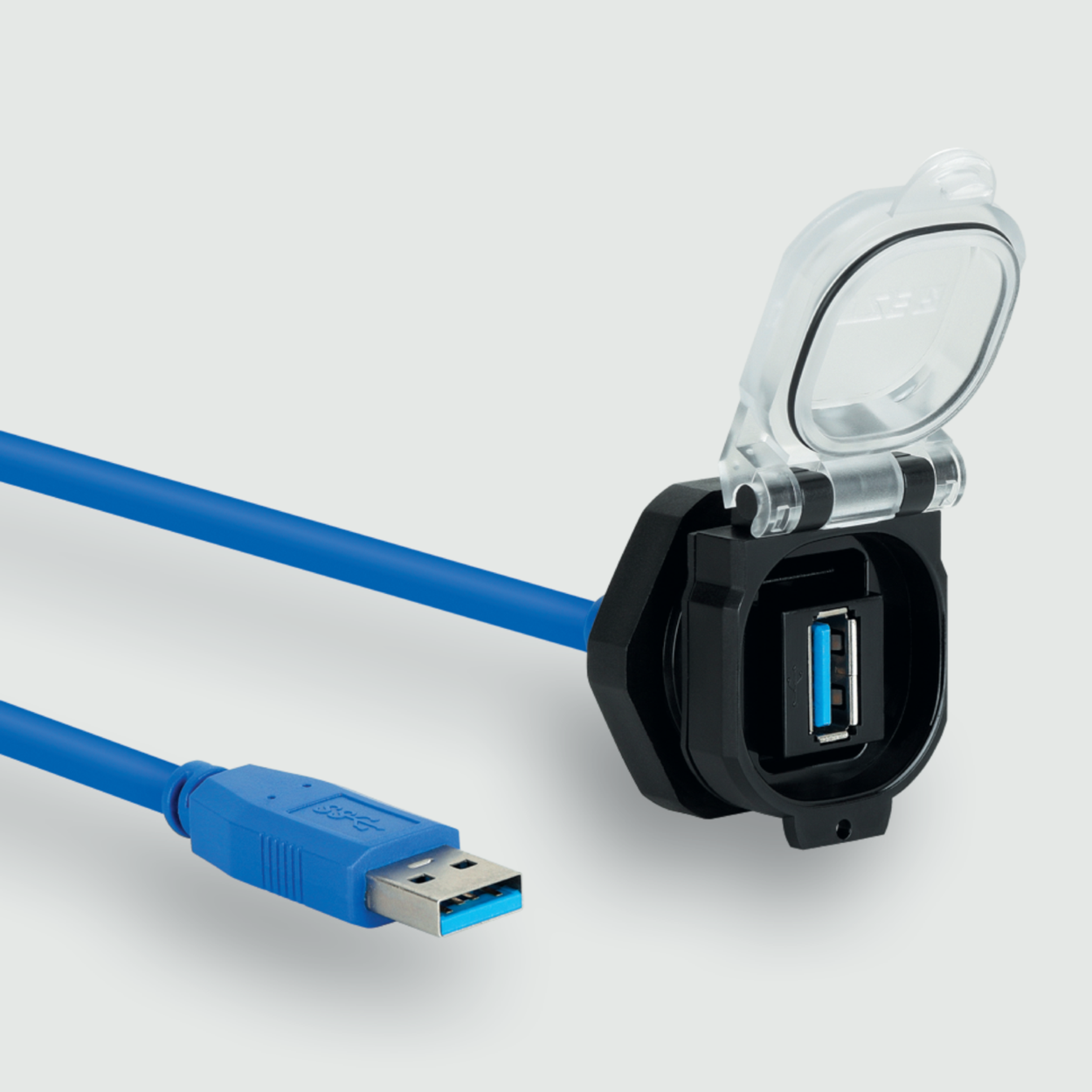 493113.03 Actuator Sensor cable assembly|Panel connector|USB|USB