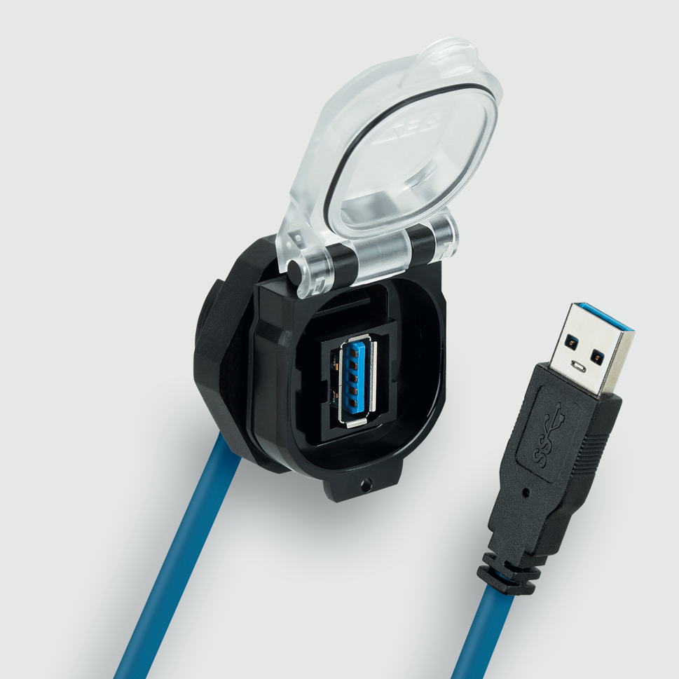 493114.03 Actuator Sensor cable assembly|Panel connector|USB|USB ...