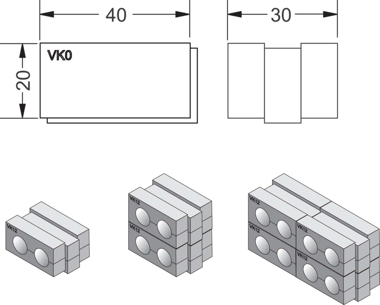 606150 Cable fitting + accessories|Cablefix Vario|Rubber module|Rubber module