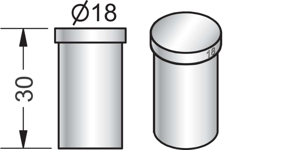 606260 Cable fitting + accessories|Cablefix Vario|Blind plug|Blind plug