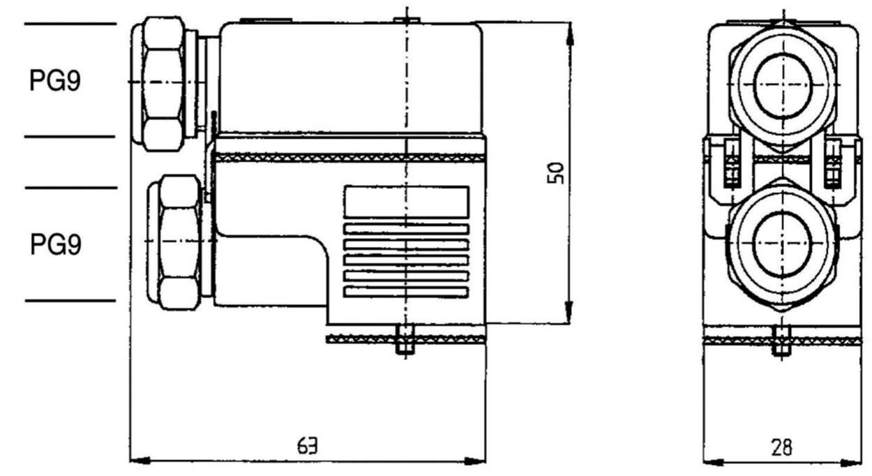 707514 Protection and suppression techn|Valve connector|configurable|Design A
