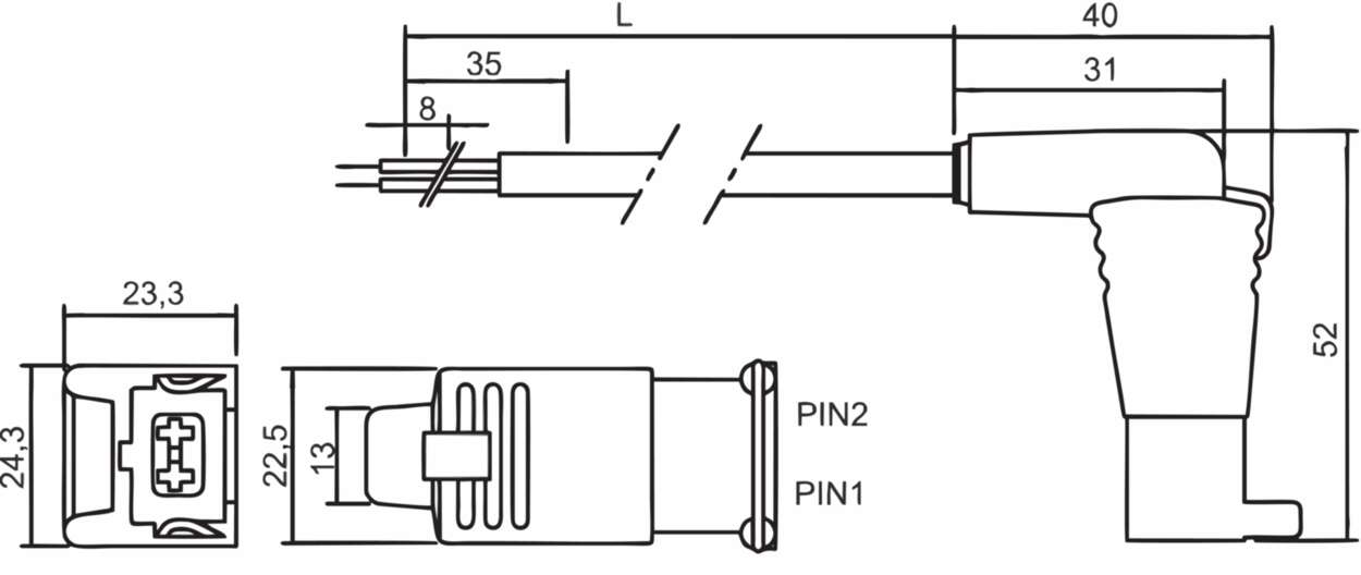 709472 Protection and suppression techn|Valve connector|With cable|Junior Timer