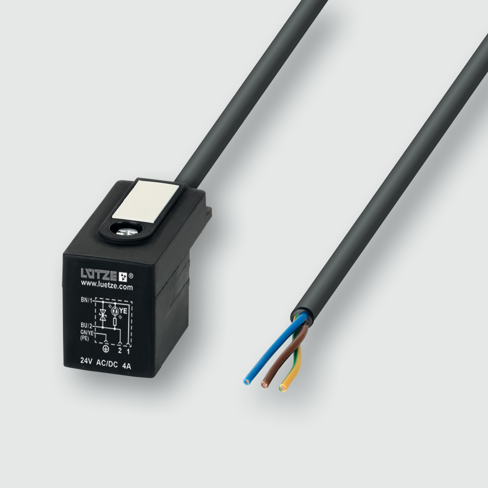 709647 Protection and suppression techn|Valve connector|With cable|Design B Ind.