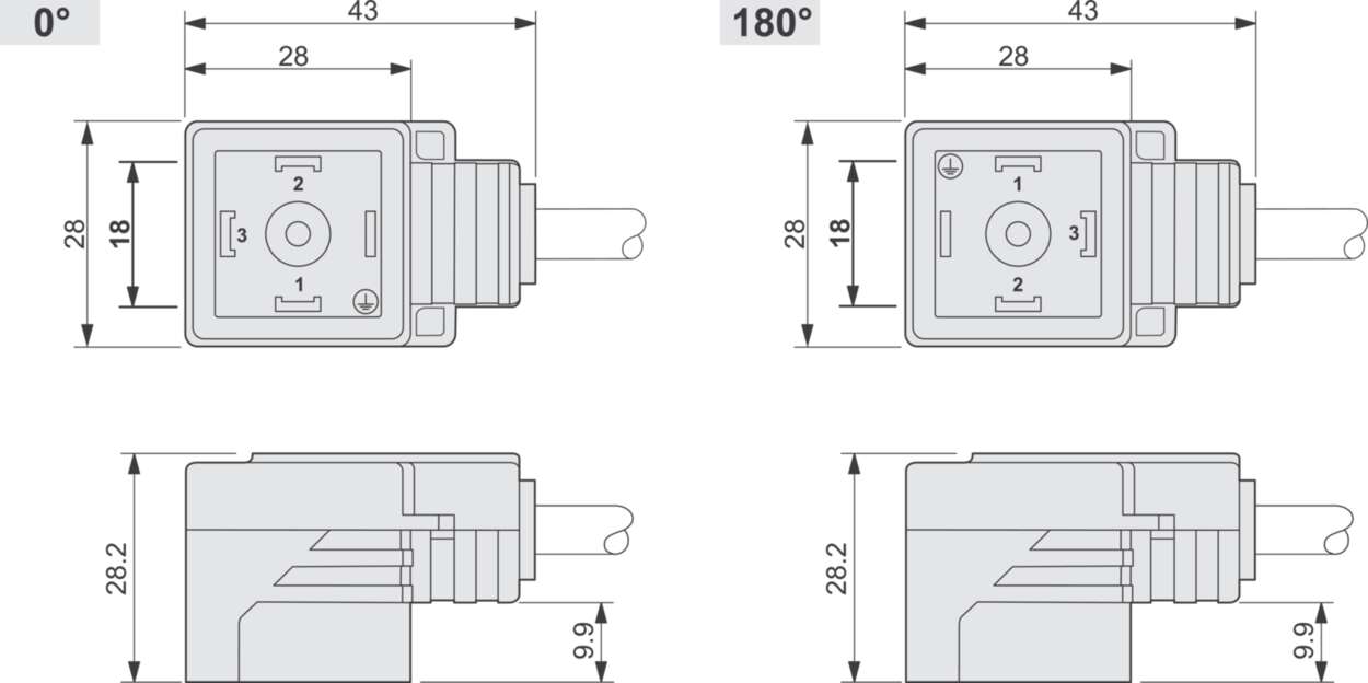 709771 Protection and suppression techn|Valve connector|With cable|Design A