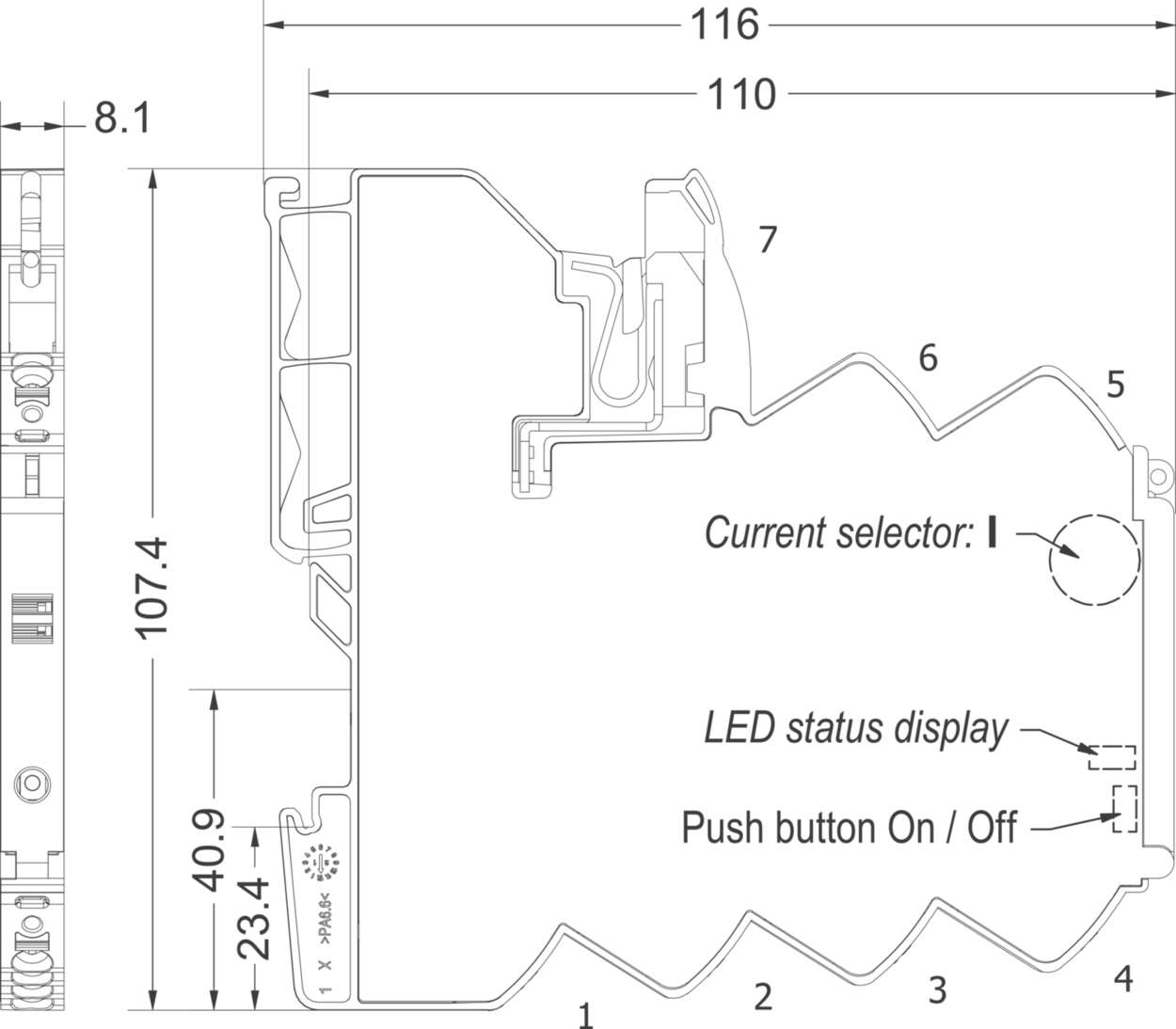 716412.03 Function module|Line protection|LOCC-Box-EC|LOCC-Box-EC