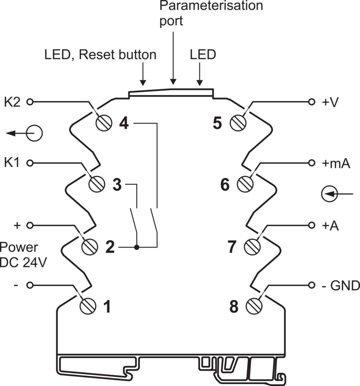 750360 Converter|Isolation converter|Analog limit switch|Analog limit switch